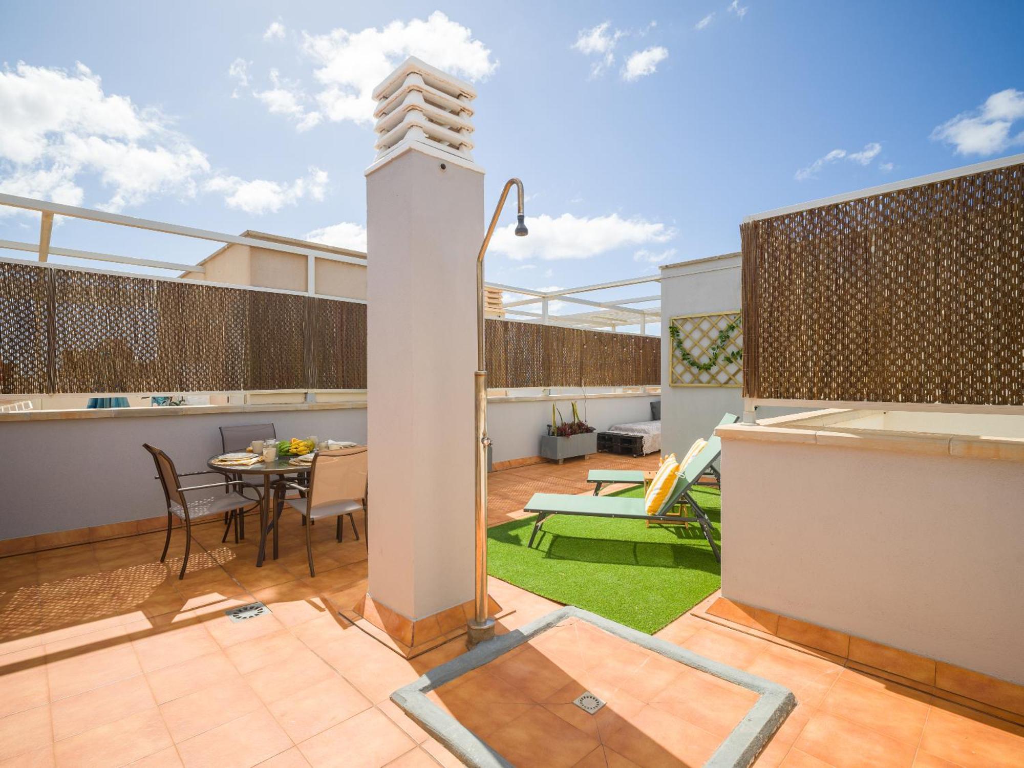 Casa Maresia Penthouse - Pool & Beach Sardina Bagian luar foto