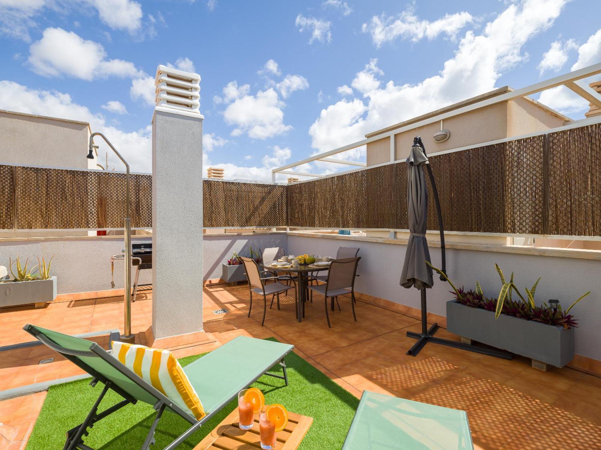 Casa Maresia Penthouse - Pool & Beach Sardina Bagian luar foto