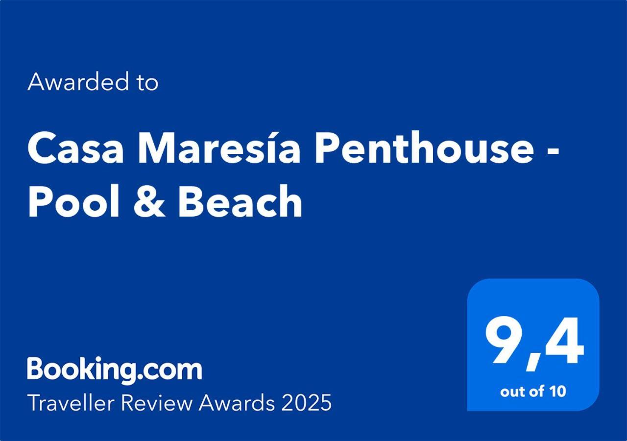 Casa Maresia Penthouse - Pool & Beach Sardina Bagian luar foto